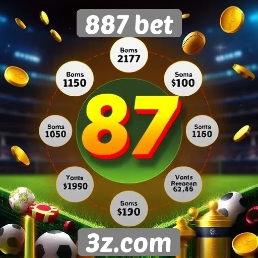 Como funciona o sistema de bônus da 887 bet