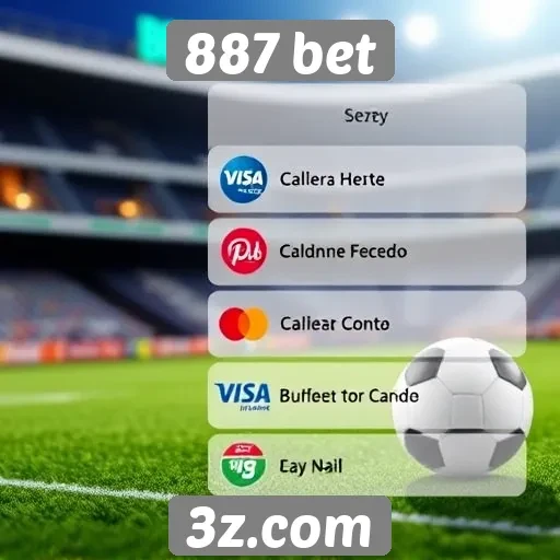 Métodos de pagamento aceitos na 887 bet